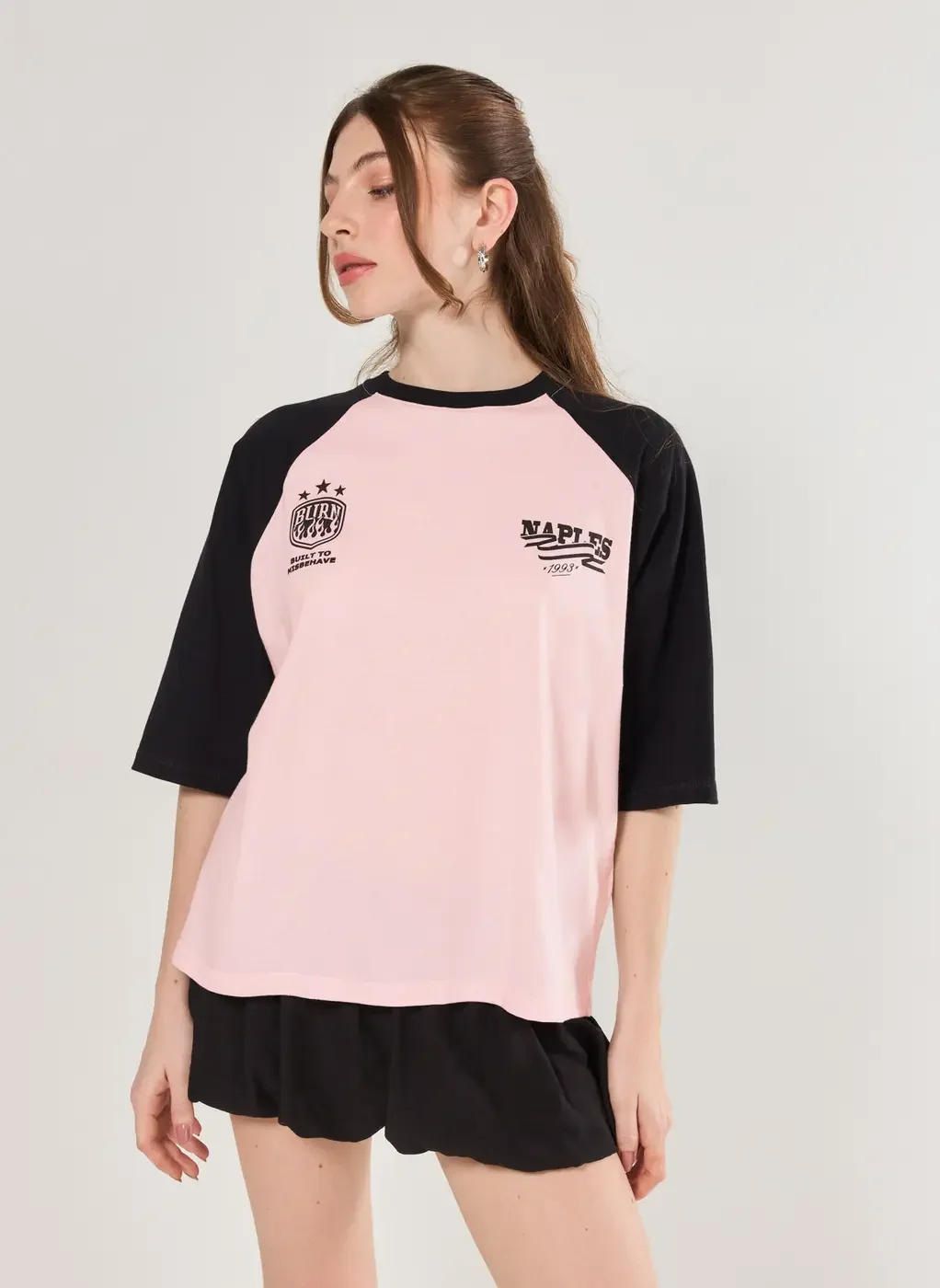 Camiseta Box Raglan Esportiva