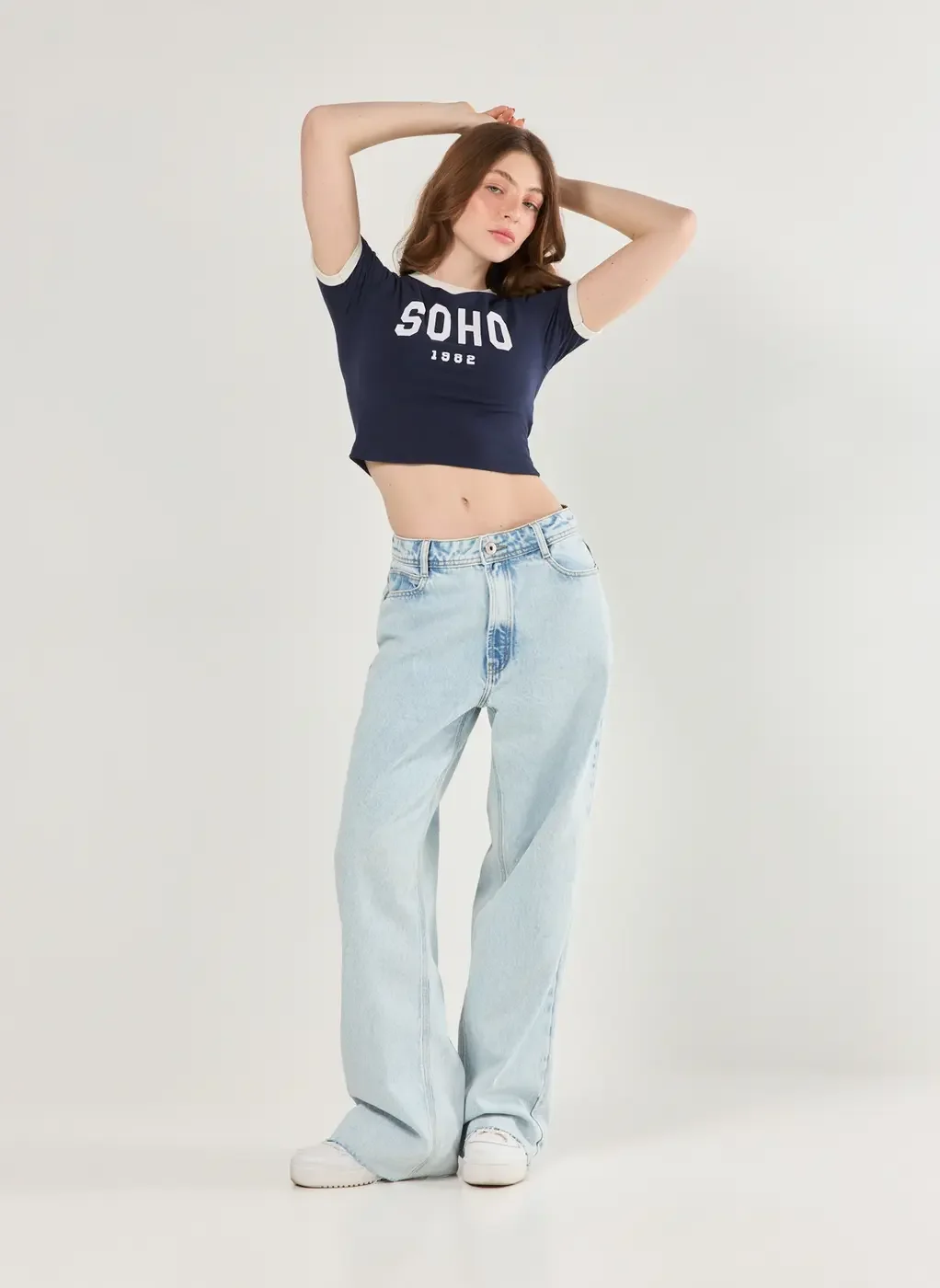 Mini Tee Marinho Soho