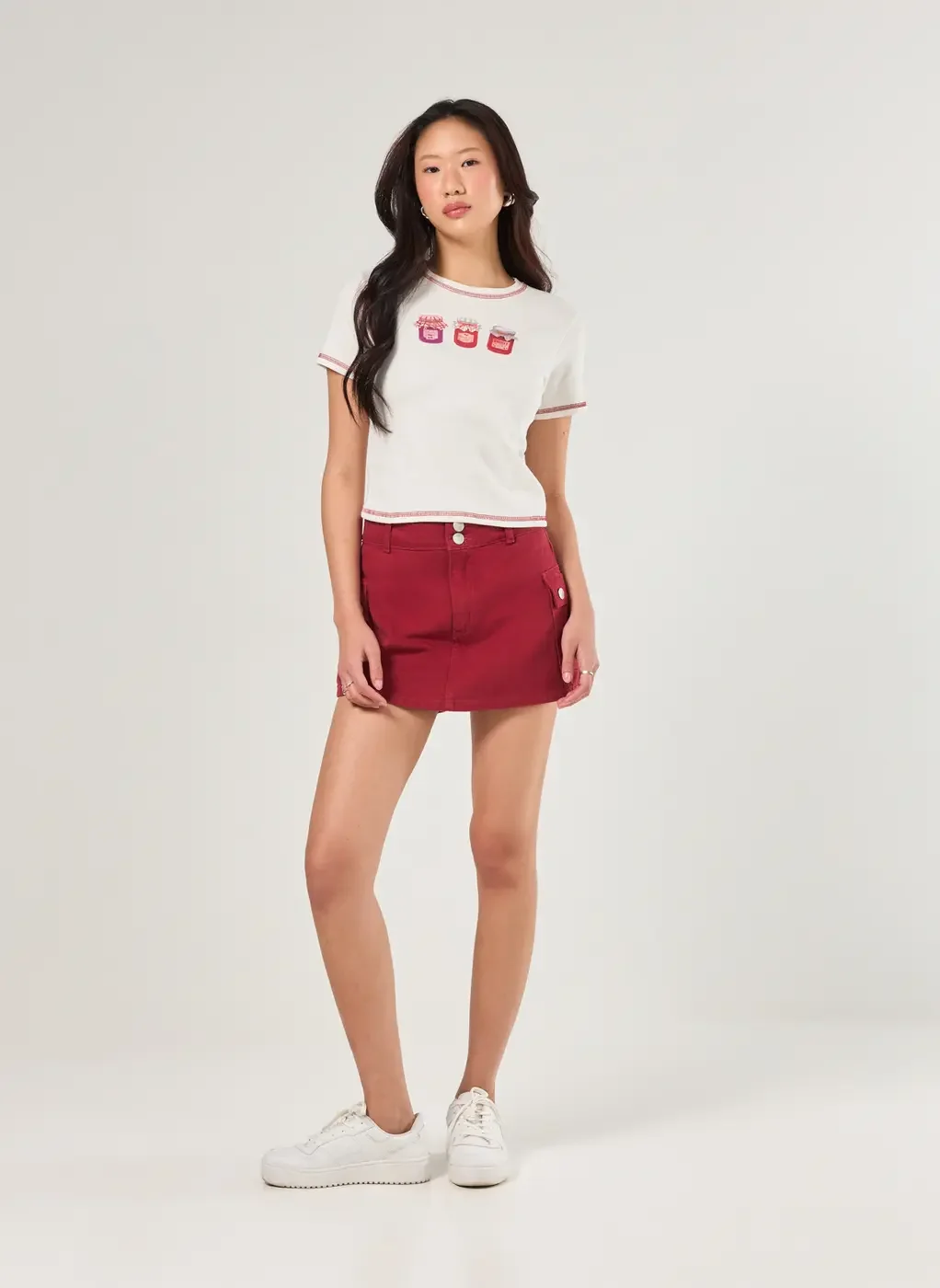 Mini Tee Branca Jelly