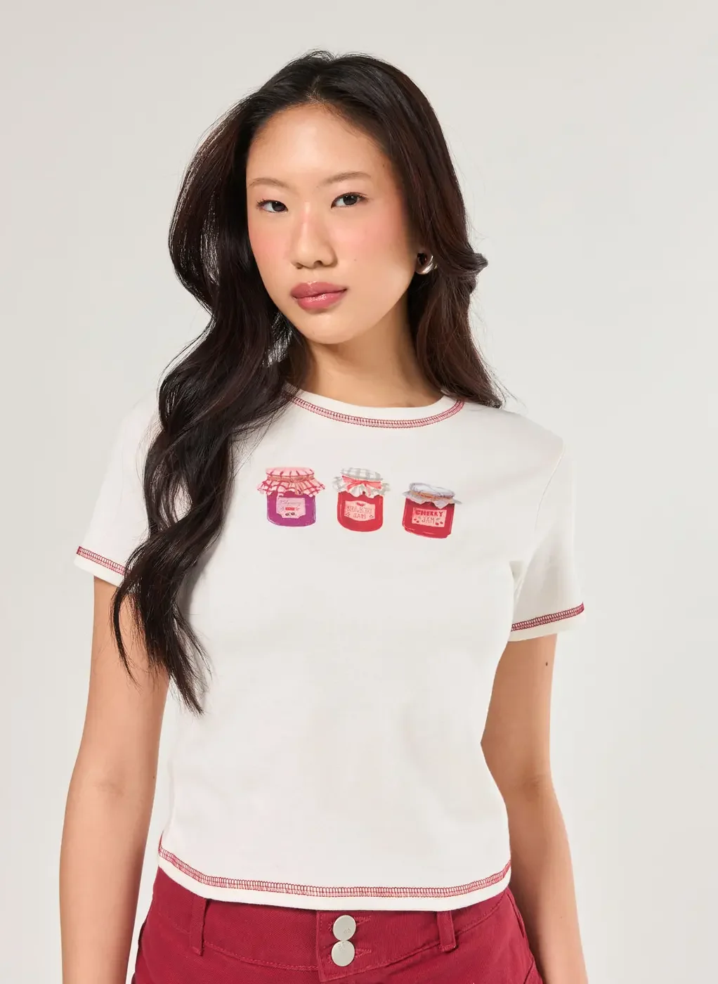 Mini Tee Branca Jelly