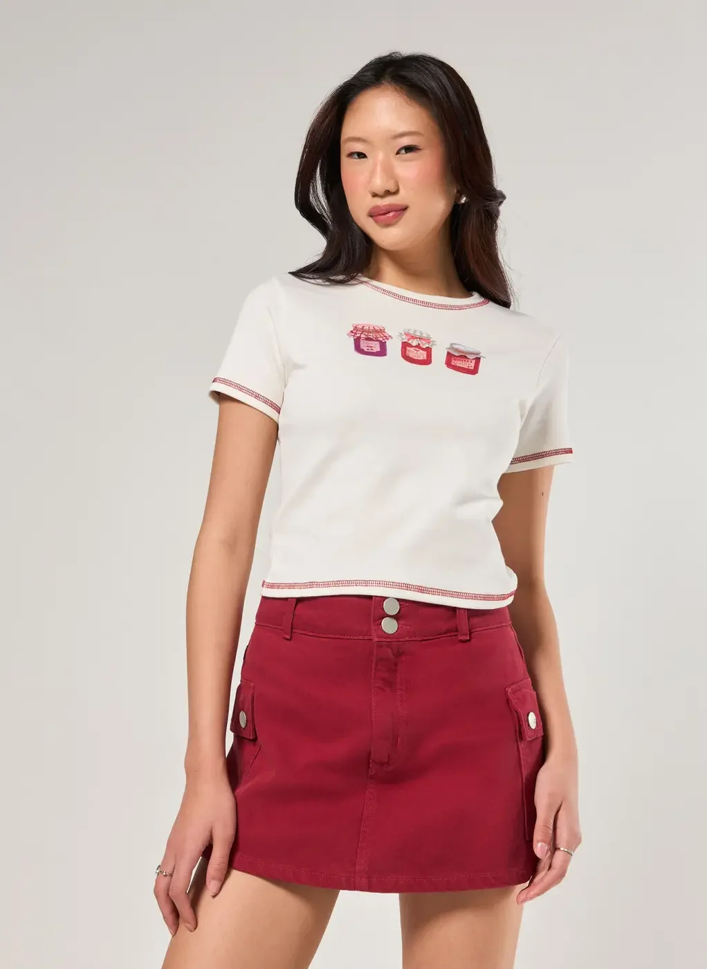 Mini Tee Branca Jelly