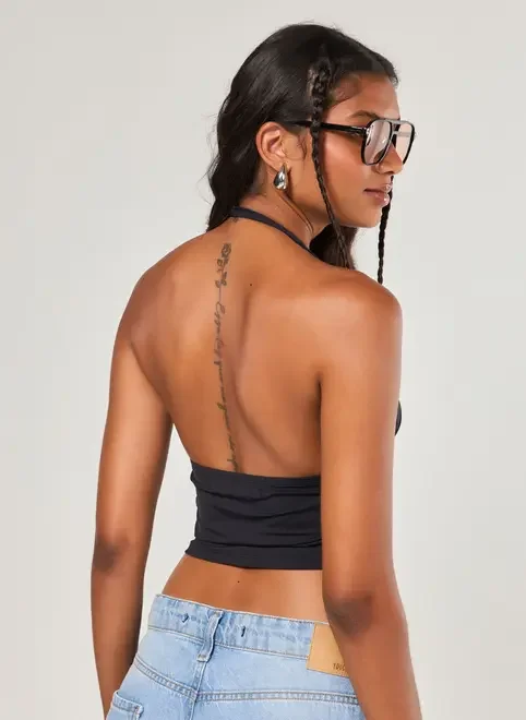 Blusa Frente Única Poliamida