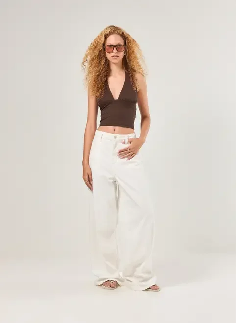 Blusa Frente Única Poliamida