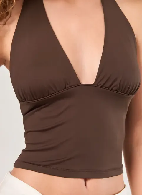 Blusa Frente Única Poliamida