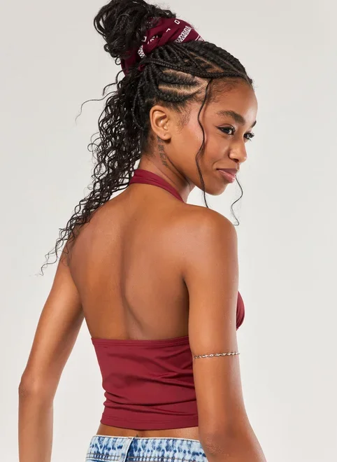 Blusa Frente Única Poliamida