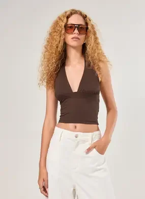 Blusa Frente Única Poliamida