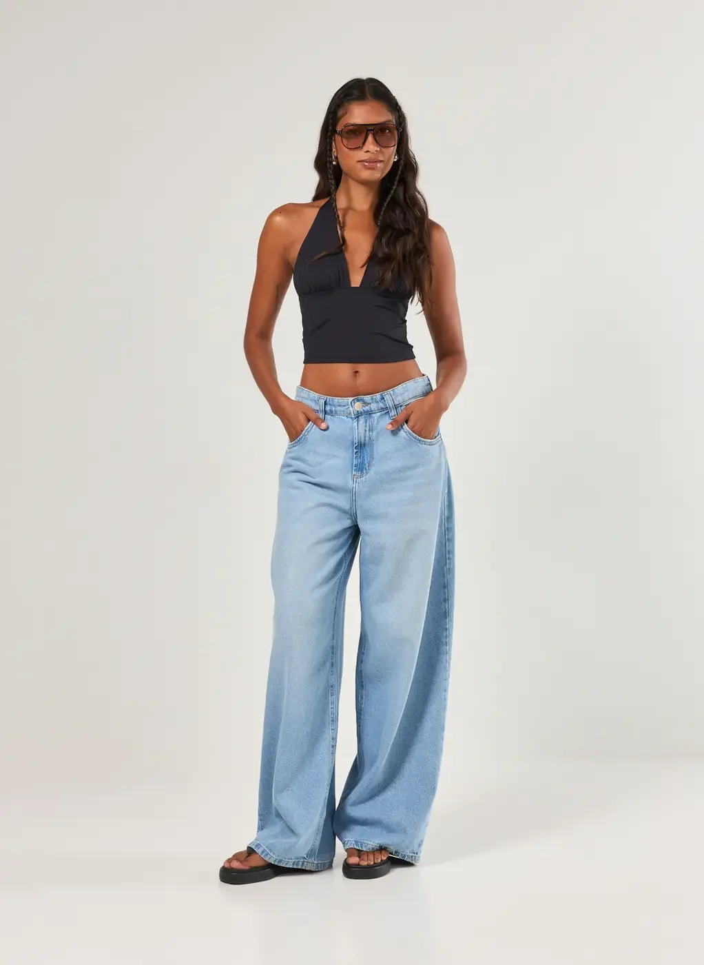 Blusa Frente Única Poliamida