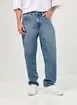 Calça Reta Jeans Médio