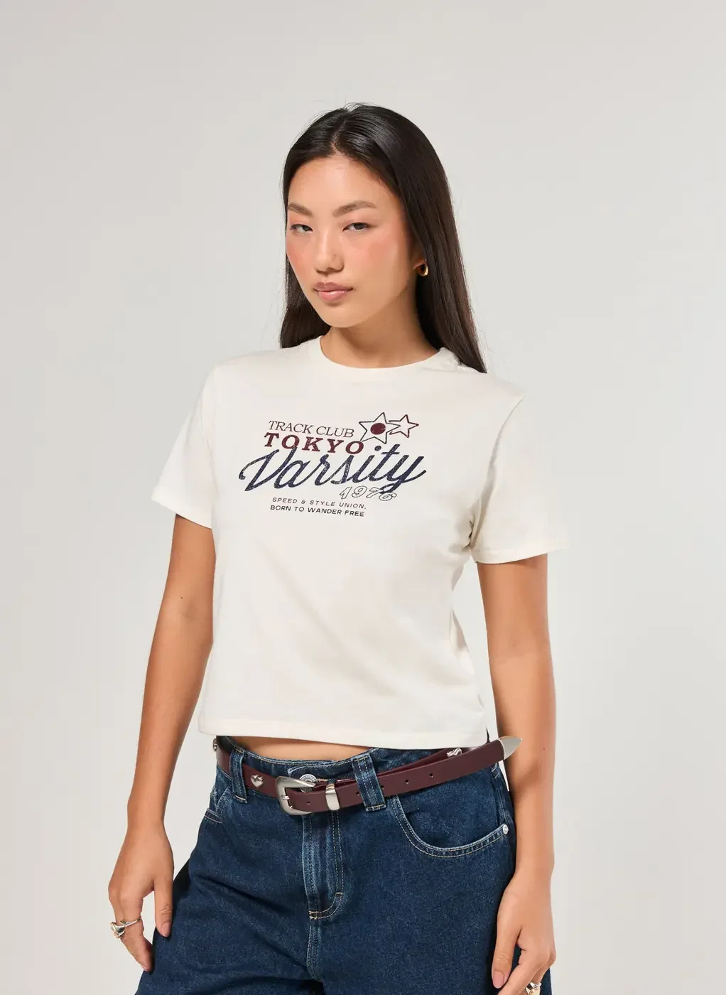 Camiseta Off-White Tokyo Varsity