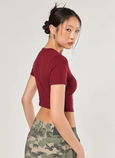 Mini Tee Vinho Plot Twist