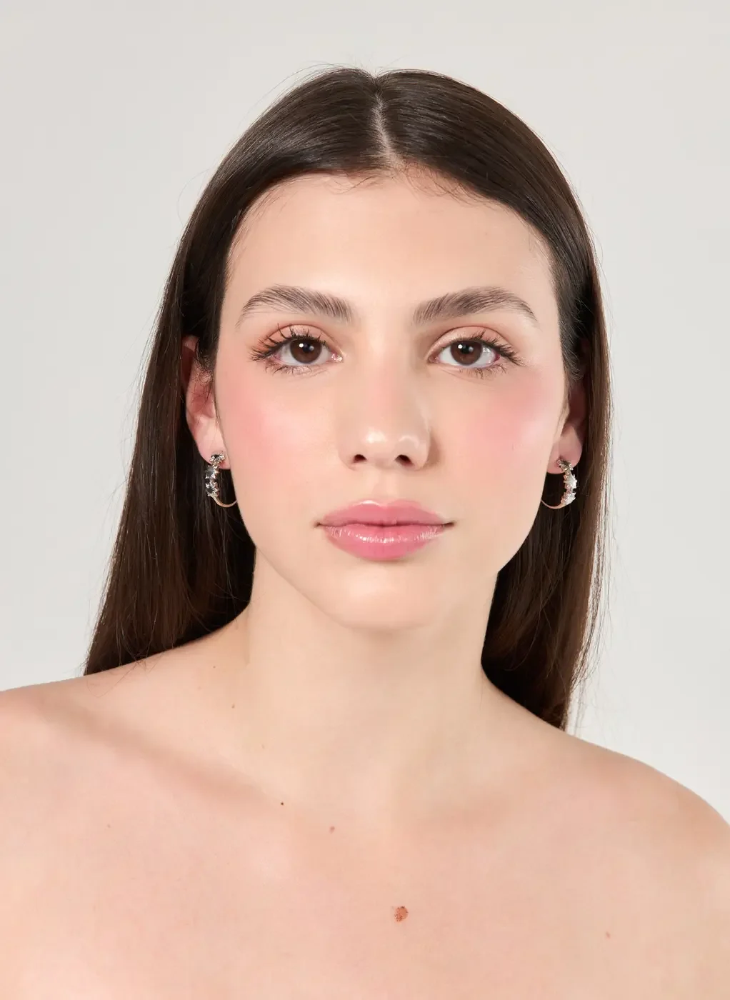 Conjunto 5 Brincos Prateados Universo