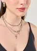 Conjunto Com 3 Colares De Coração