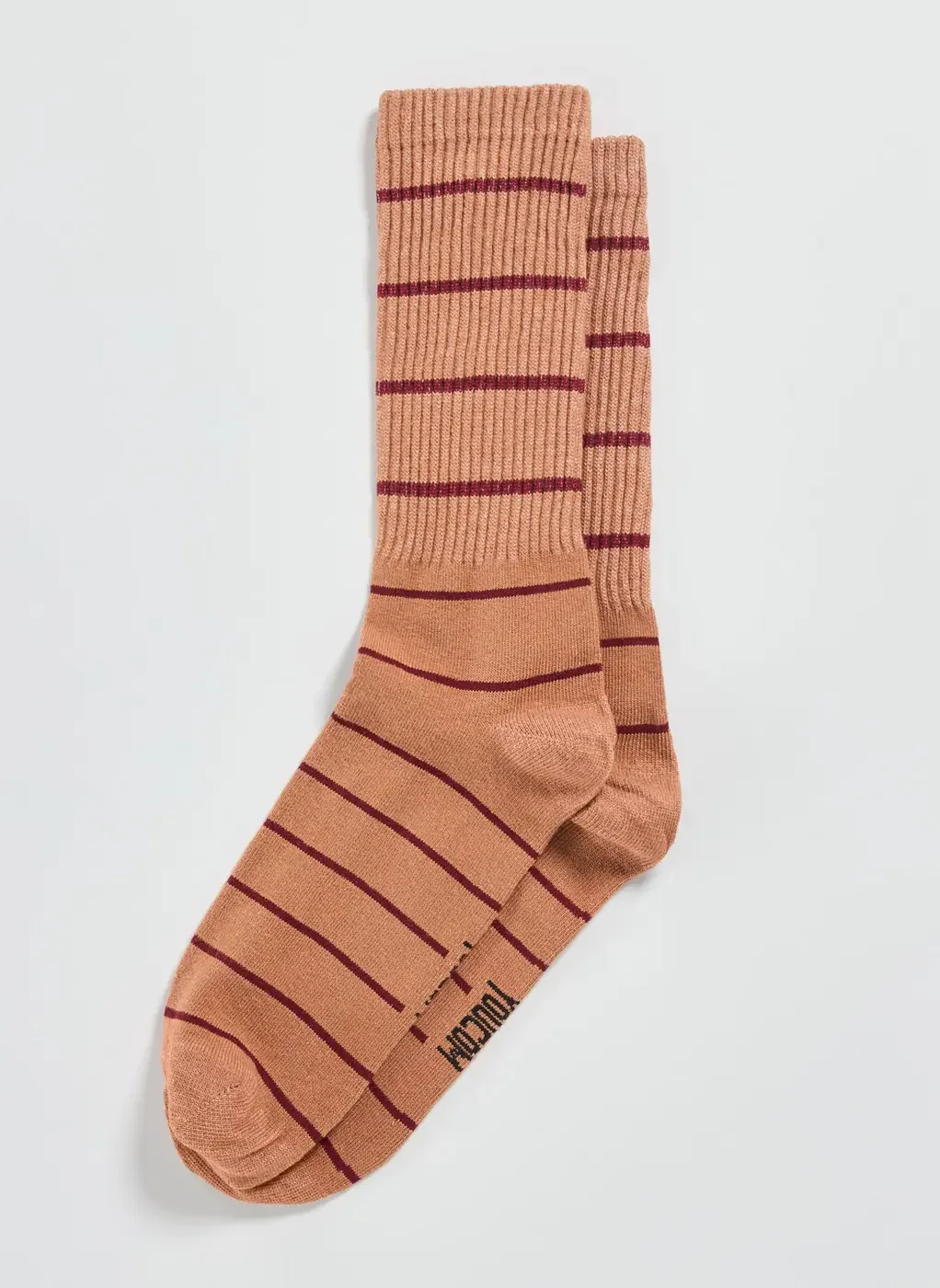 Meia Marrom Listrada