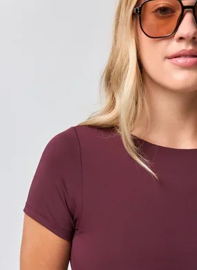 Body Poliamida Decote Nas Costas