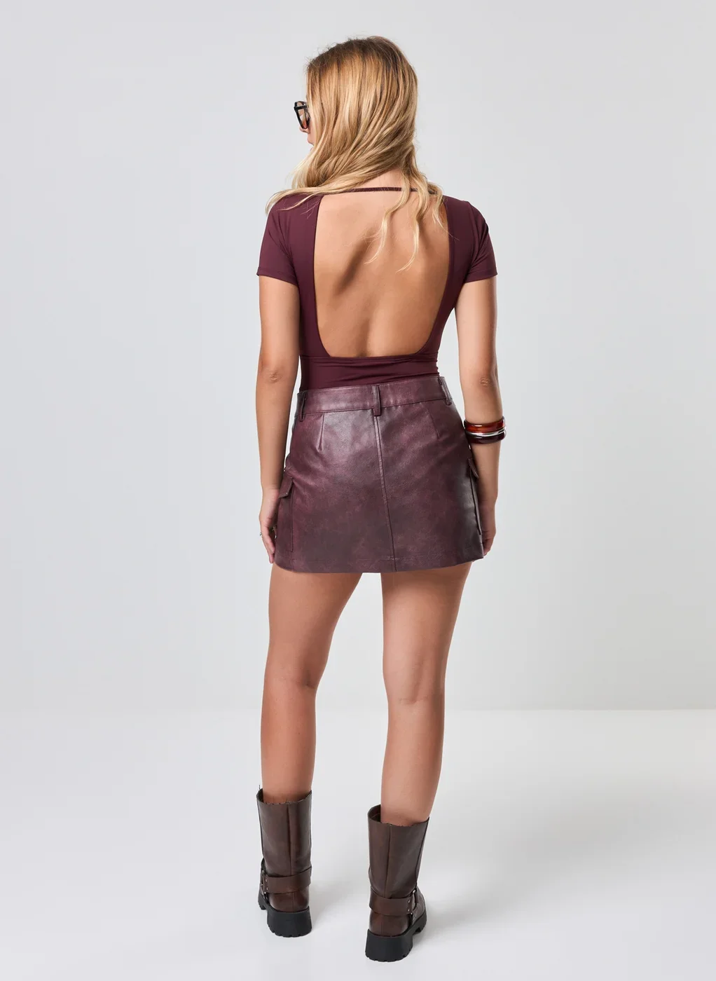 Body Poliamida Decote Nas Costas