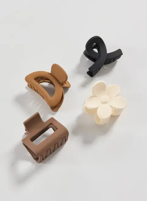 Conjunto 4 Piranhas De Cabelo