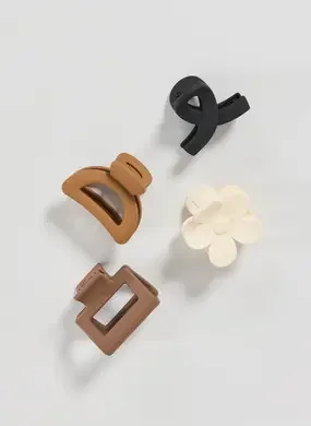 Conjunto 4 Piranhas De Cabelo