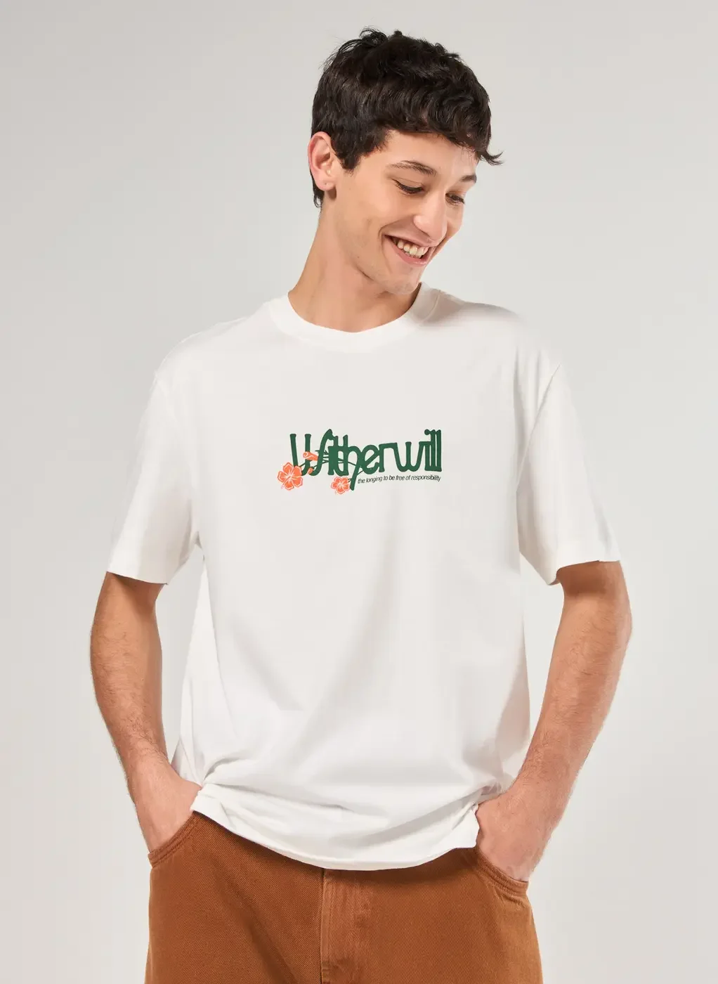 Camiseta Comfort Off-White Witherwill