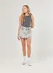 Short Saia Básico Em Jeans