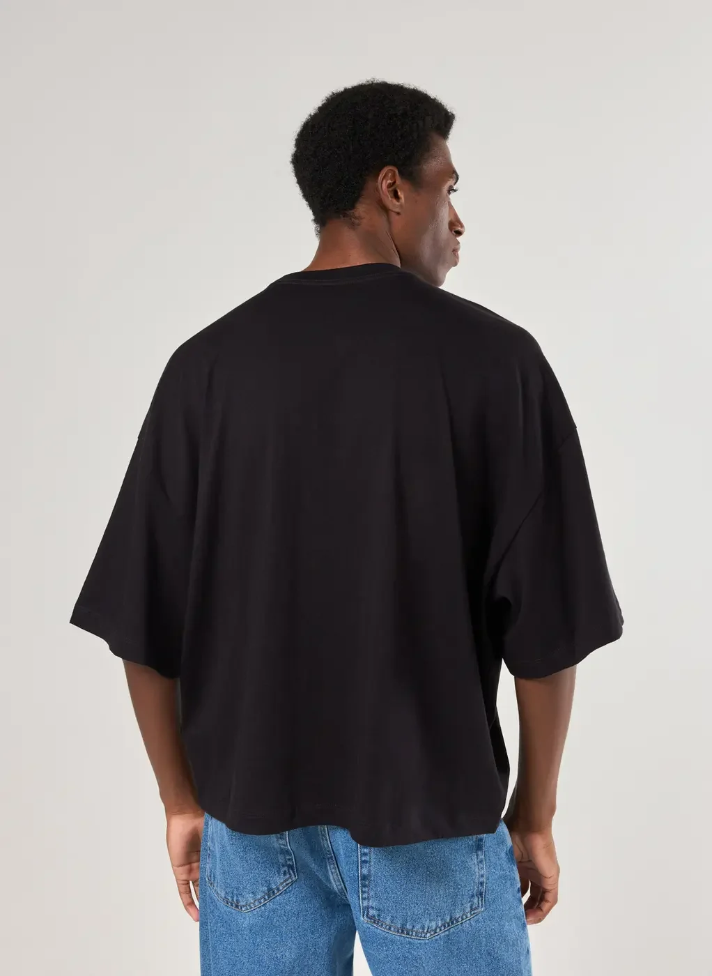 Camiseta Oversized Cropped