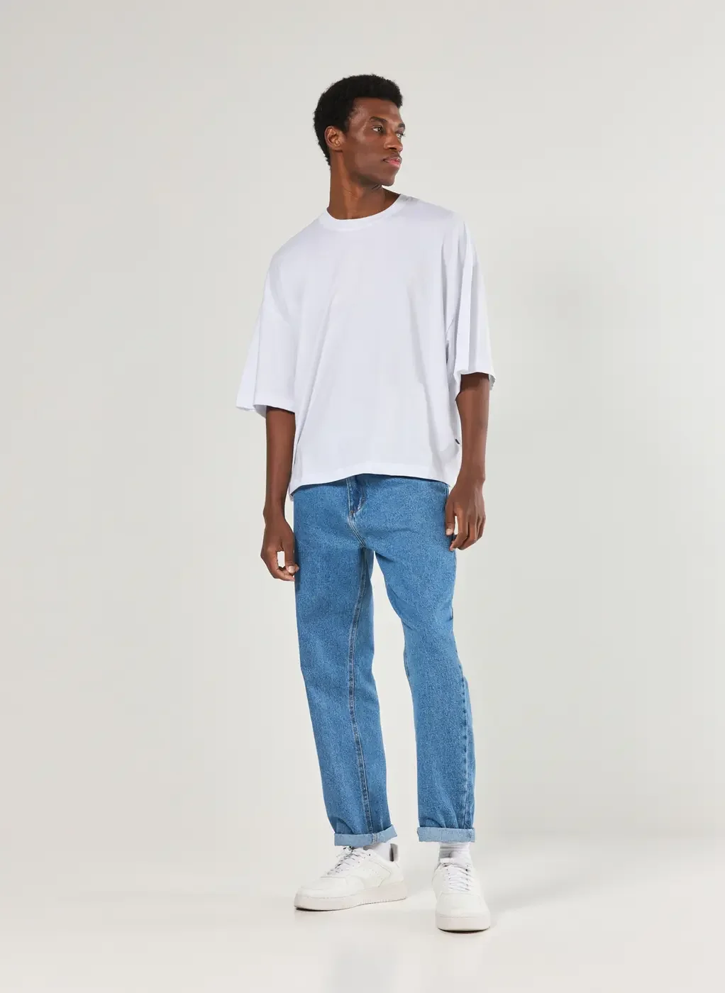 Camiseta Oversized Cropped