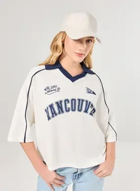 Camiseta Off-White Esportiva Com Golinha