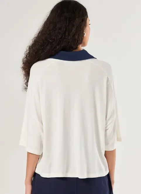 Camiseta Off-White Esportiva Com Golinha