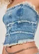 Corselet Jeans Desfiado