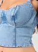Cropped Jeans Corselet