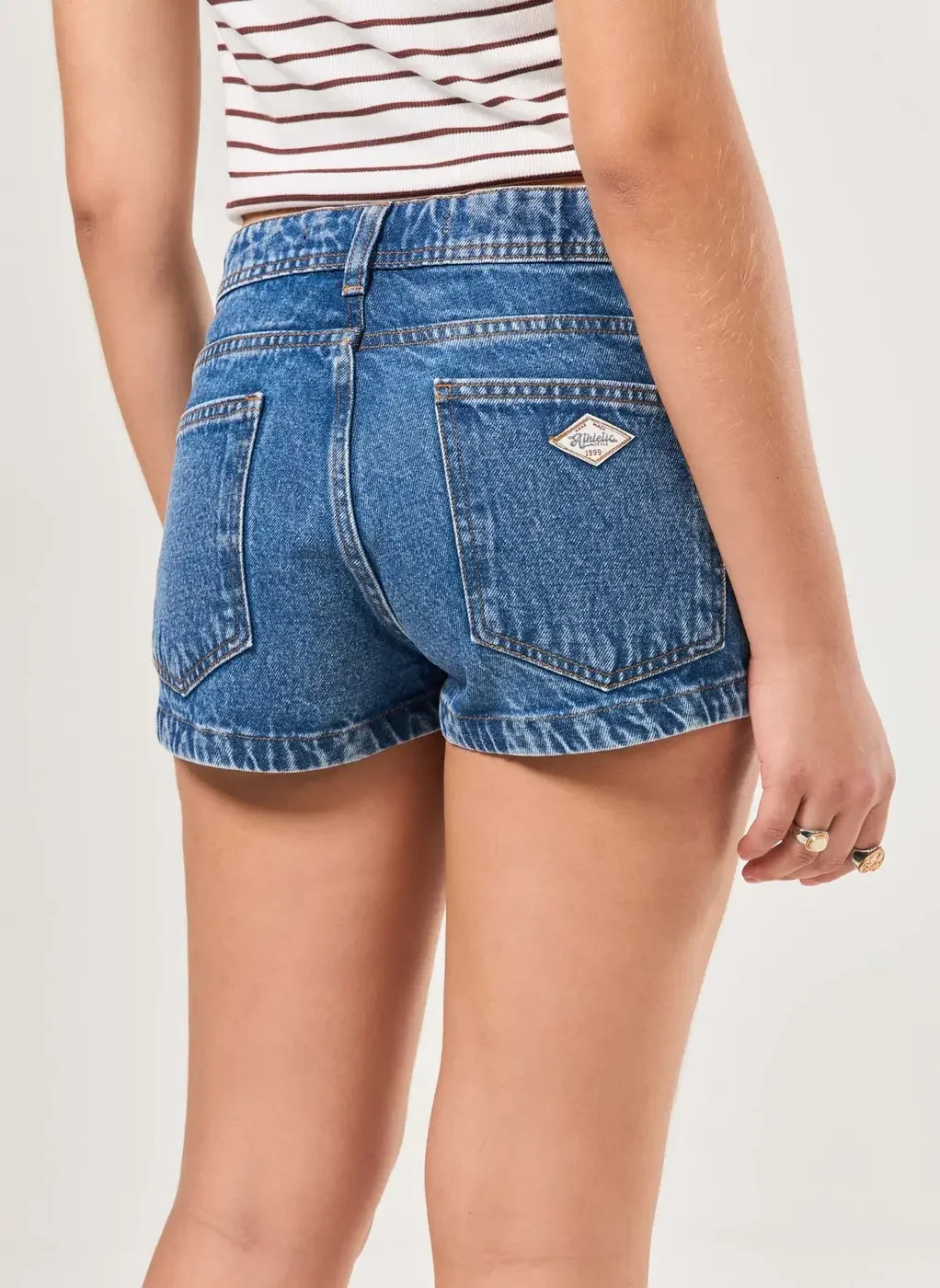 Micro Short Jeans Cintura Baixa