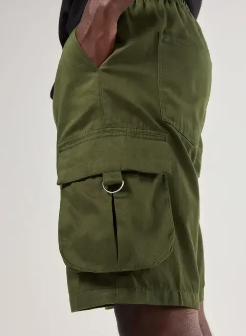 Bermuda Cargo Em Sarja