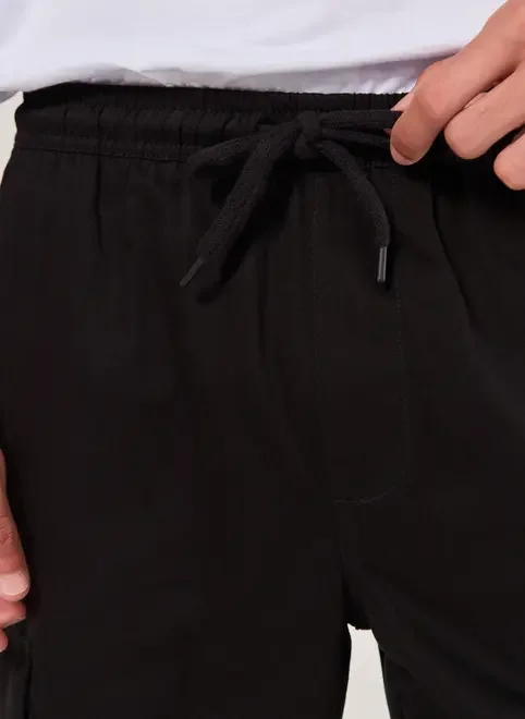 Bermuda Cargo Em Sarja