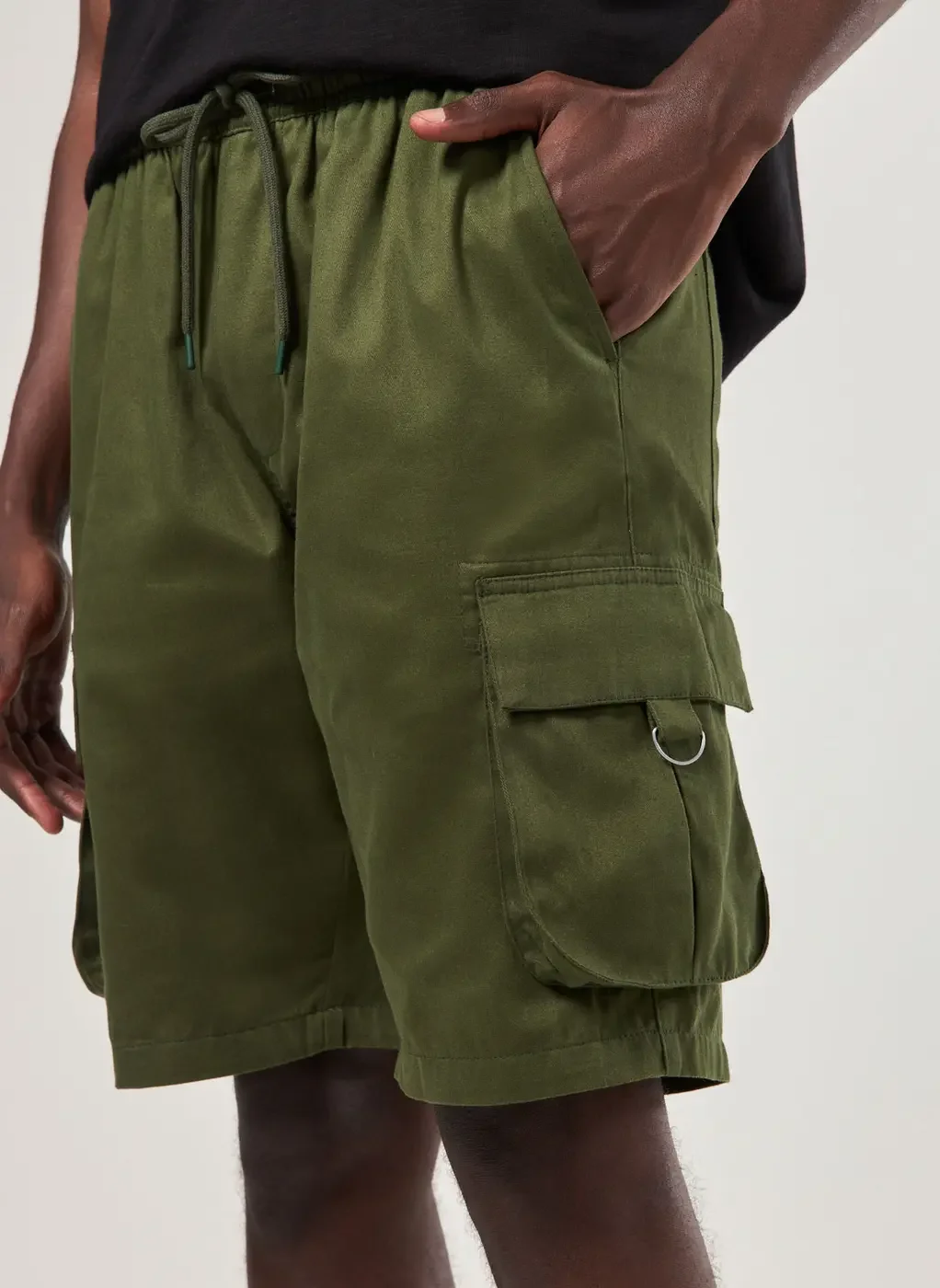 Bermuda Cargo Em Sarja