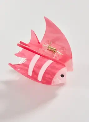 Piranha De Cabelo Rosa Peixe