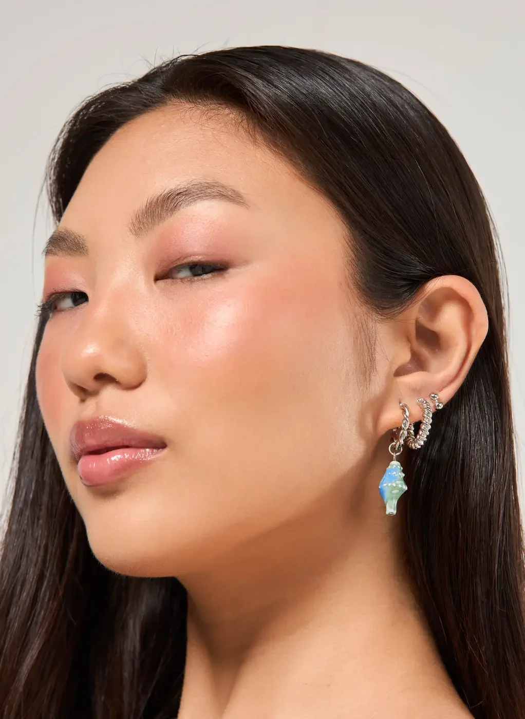 Conjunto 9 Brincos Mar