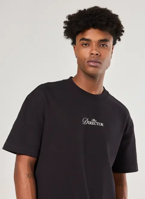 Camiseta Comfort Preta Director