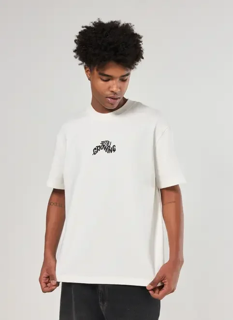 Camiseta Comfort Off-White Still Growing