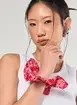 Scrunchie Vermelho Estampa Bandana