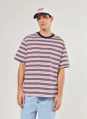 Camiseta Comfort Listrada