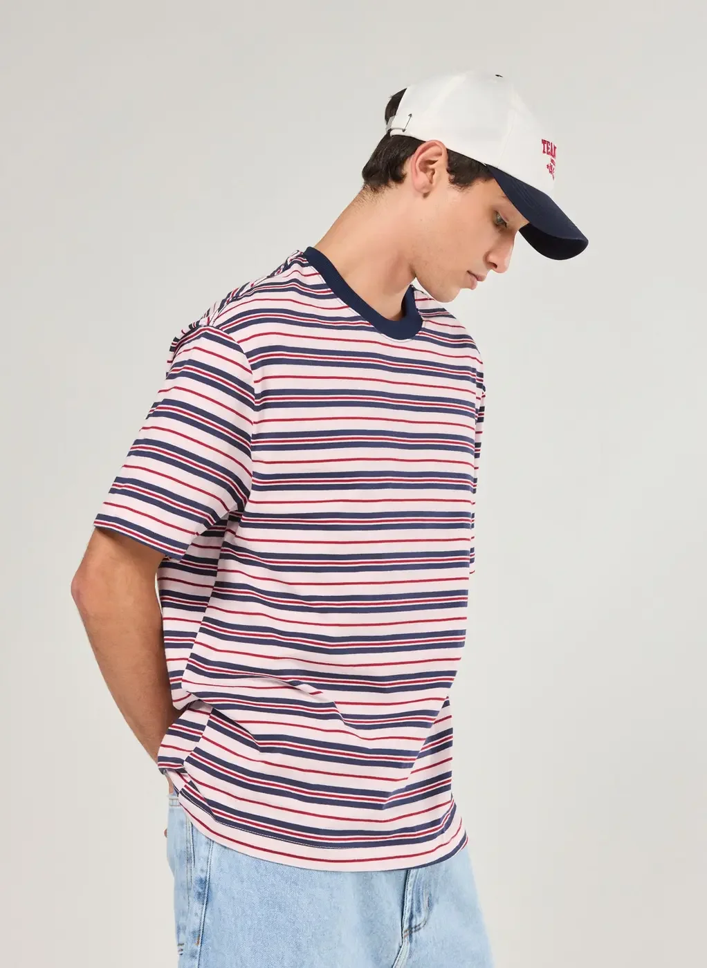 Camiseta Comfort Listrada