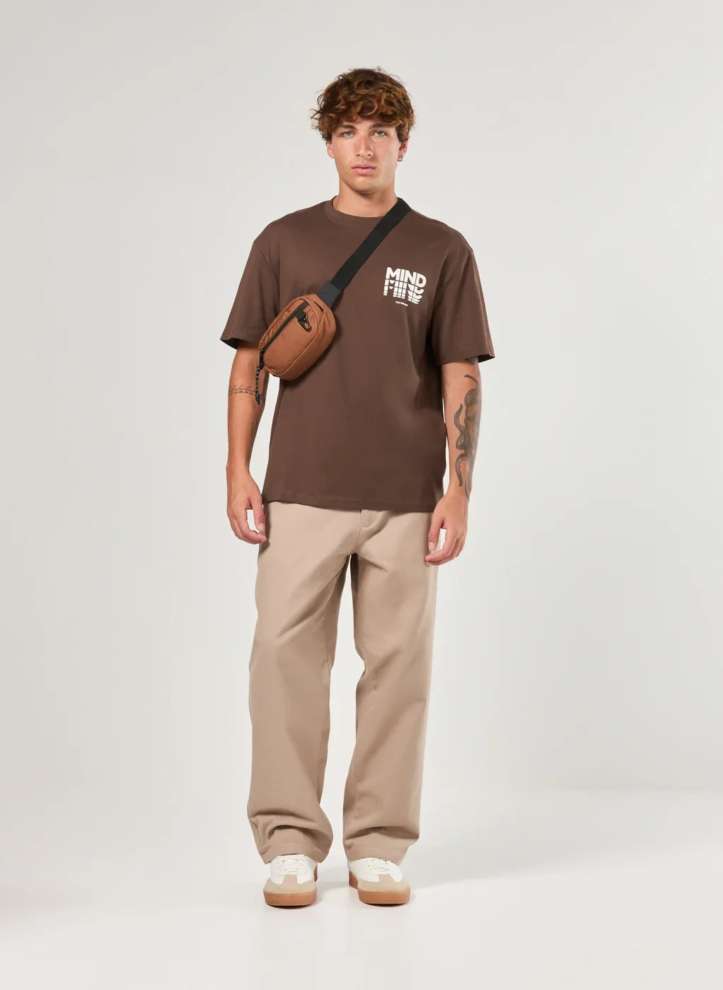 Calça Chino Baggy Sarja