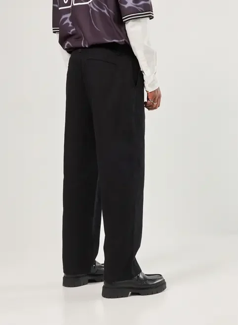 Calça Chino Baggy Sarja