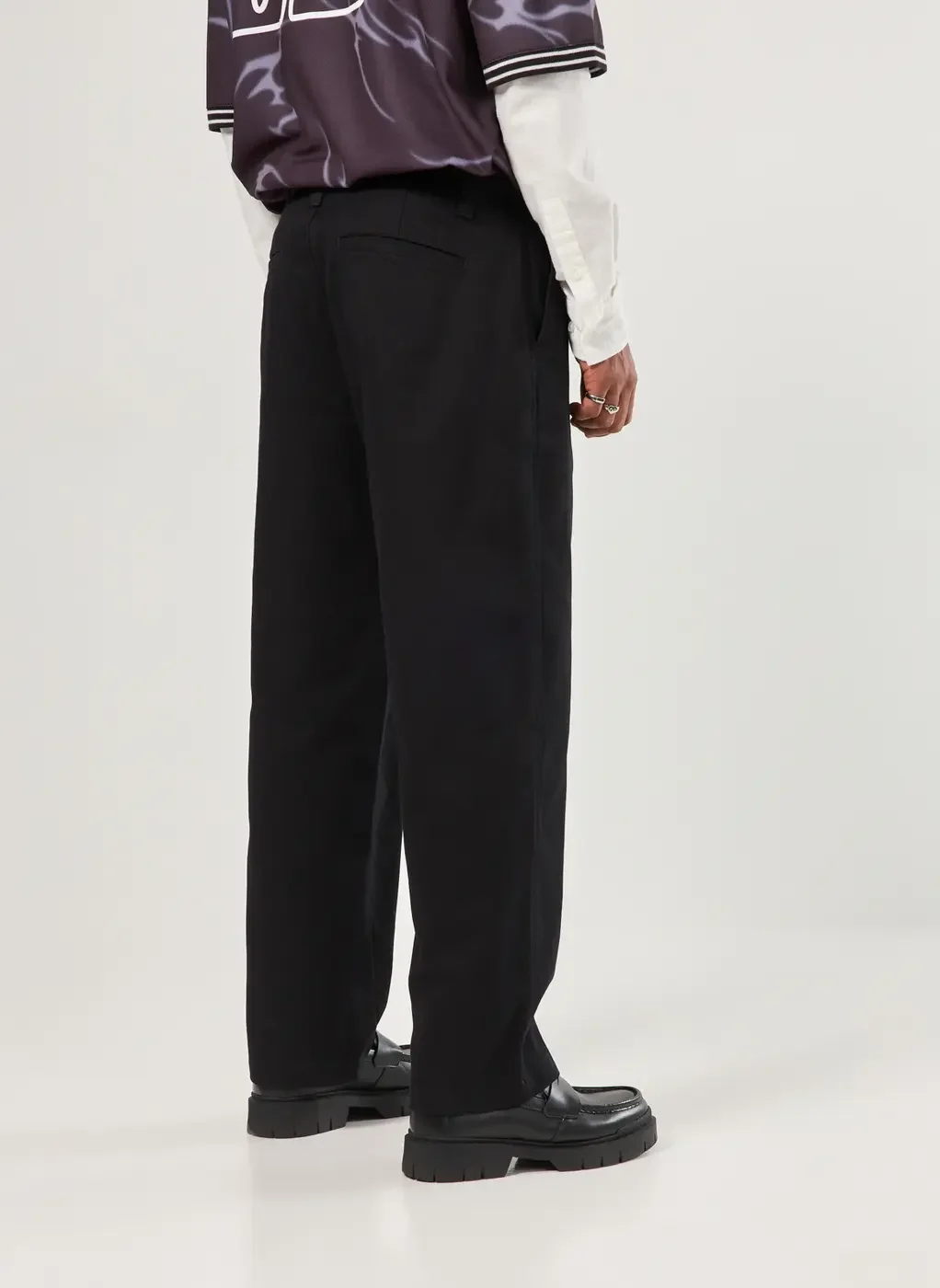 Calça Chino Baggy Sarja