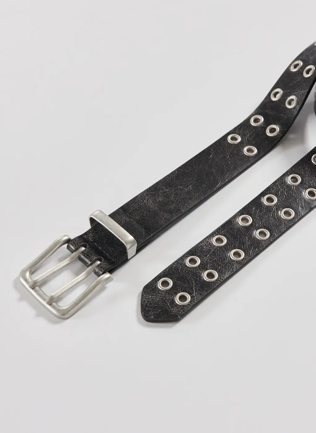 Cinto Poliuretano Preto Ilhoses