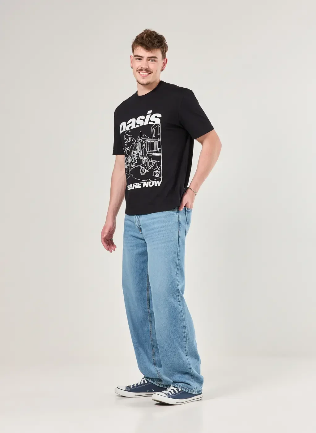 Camiseta Comfort Preta Oasis