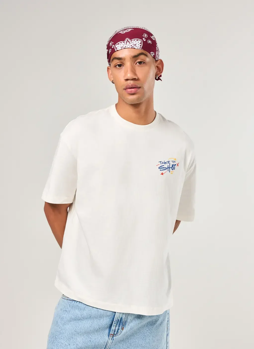 Camiseta Box Malhão Off-White Basketball