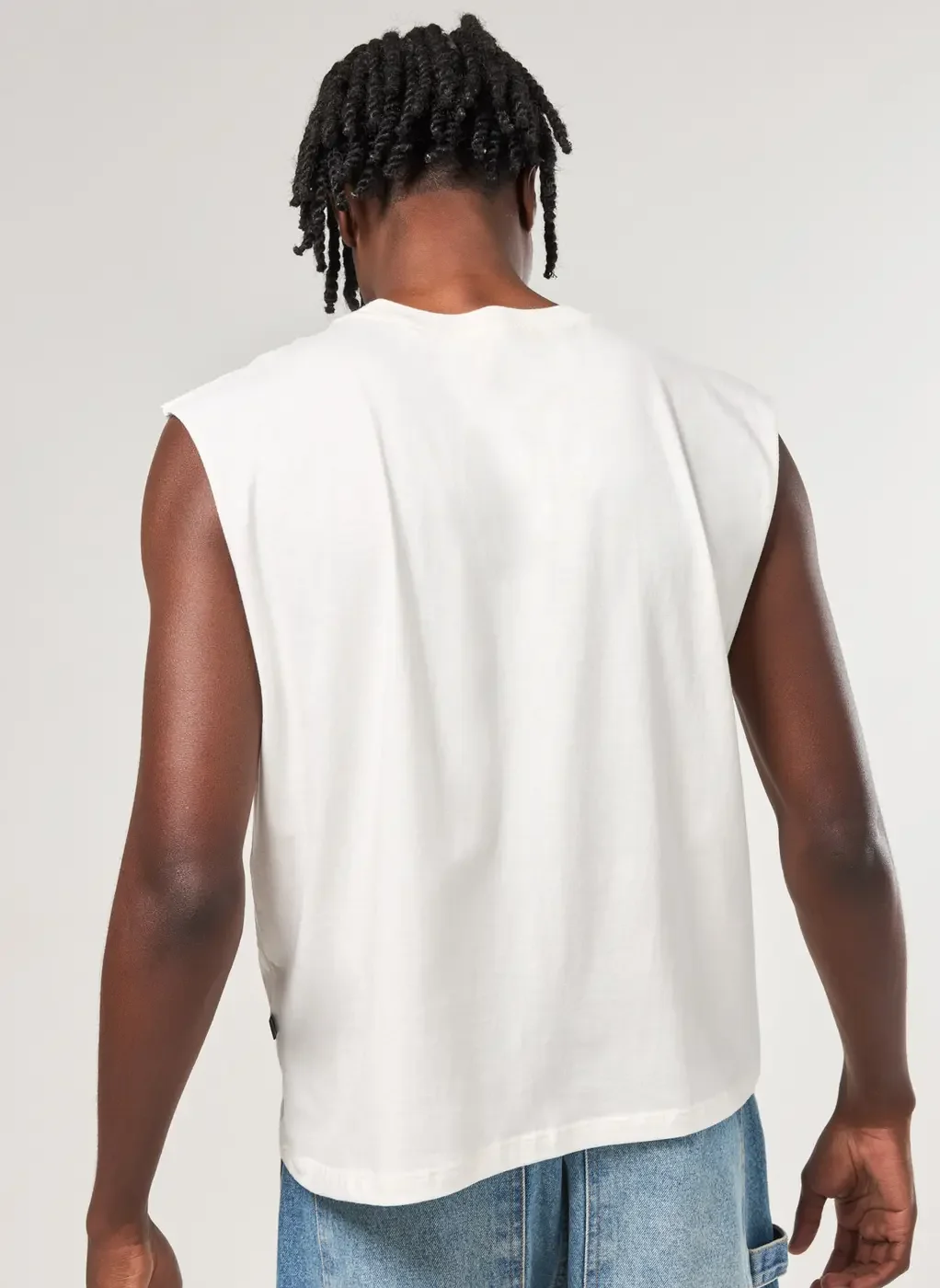 Regata Sleeveless Box Malhão Estrelas