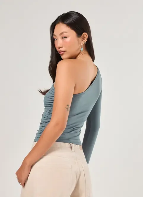 Blusa Manga Longa Única Poliamida