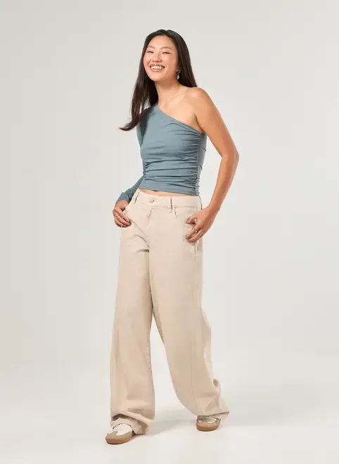 Blusa Manga Longa Única Poliamida