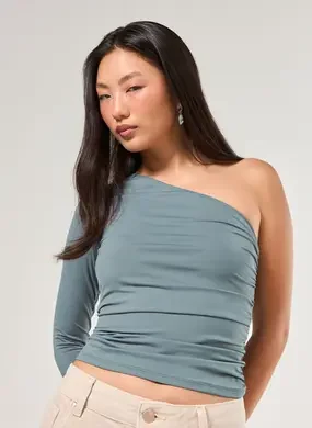 Blusa Manga Longa Única Poliamida